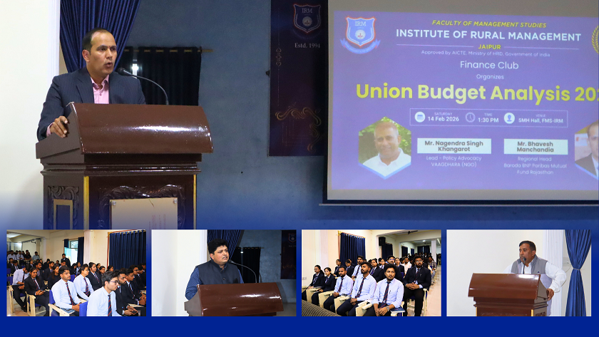 Union Budget 2026: Expert Insights at FMS–IRM